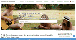 Desktop Screenshot of fkk-campingplatz.com